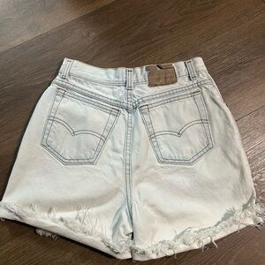 Levi's vintage Light Wash Denim Shorts